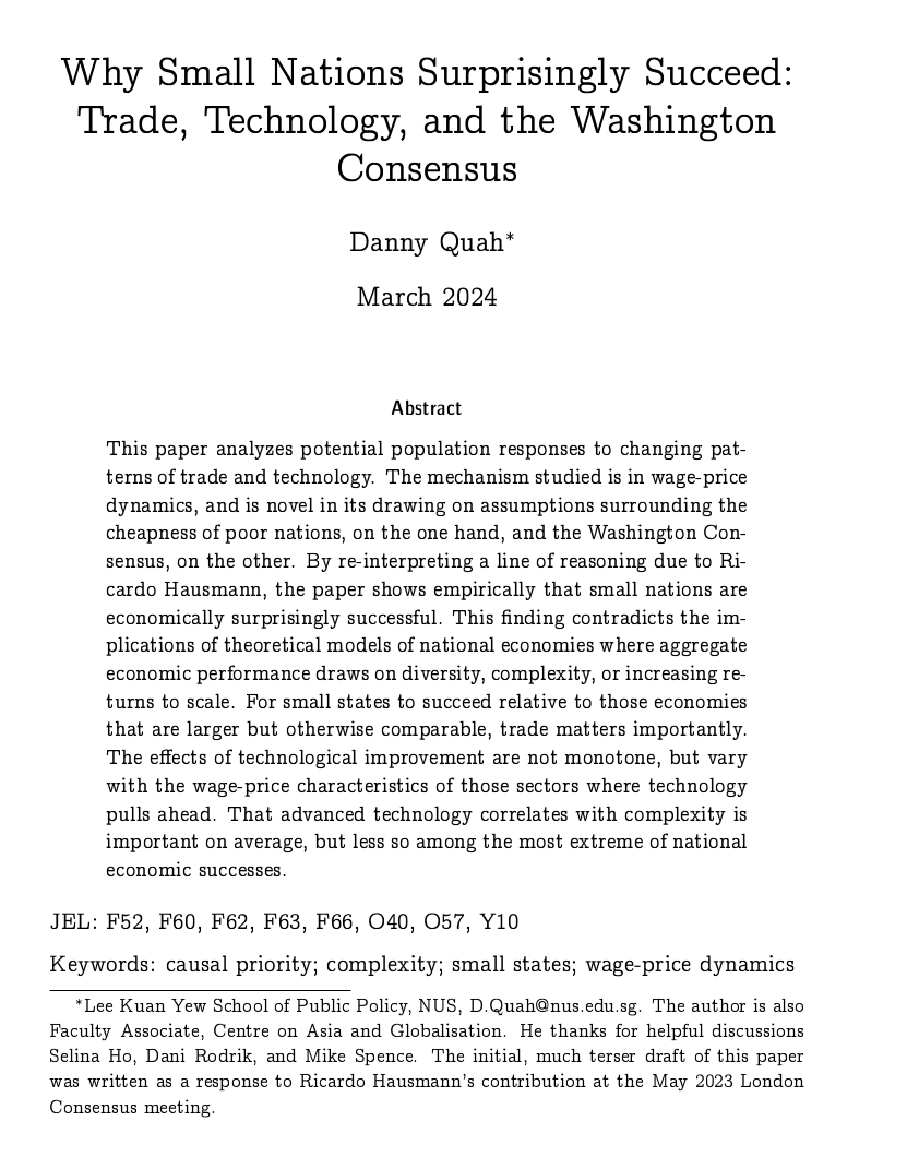 Why Small Nations Surprisingly Succeed - Titlepage