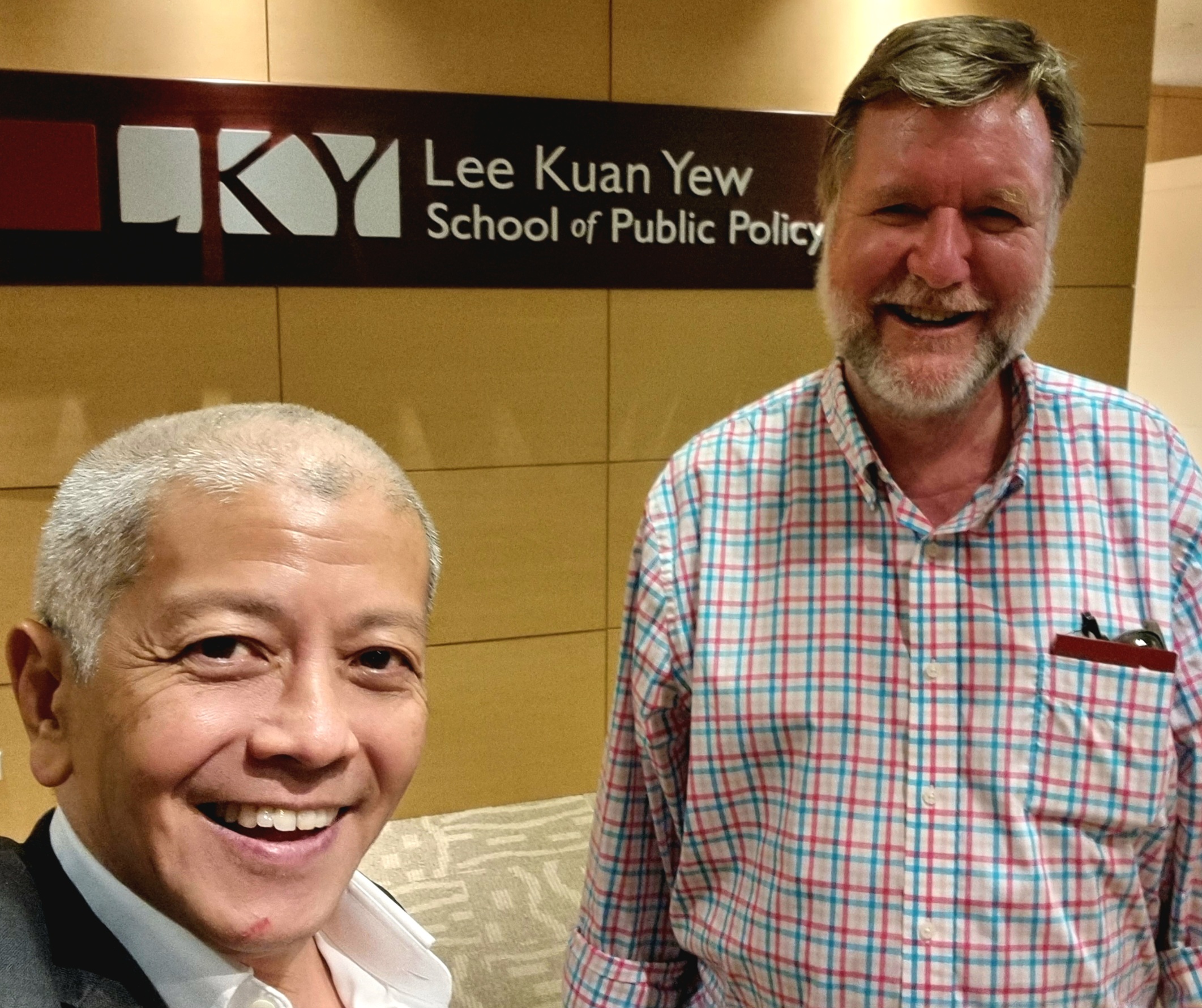 With Arne Westad, LKYSPP, Fri 24 Mar 2023